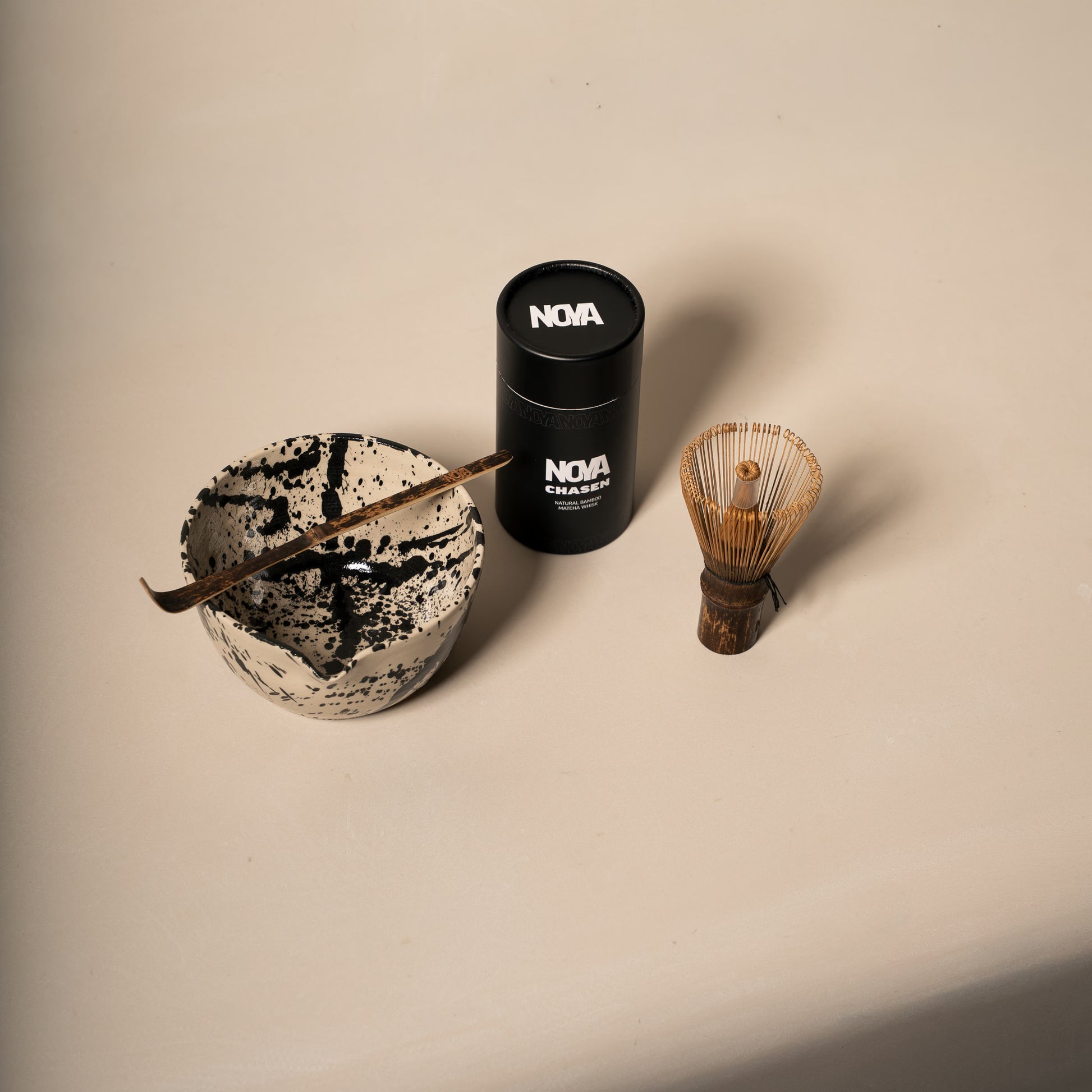 Matcha set N2 - cákaný vzor -B
